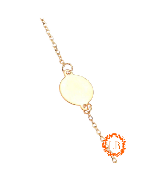 Pulseira Circulo Dourado