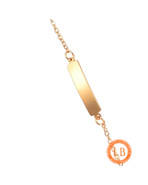 Pulseira Retângulo Dourado