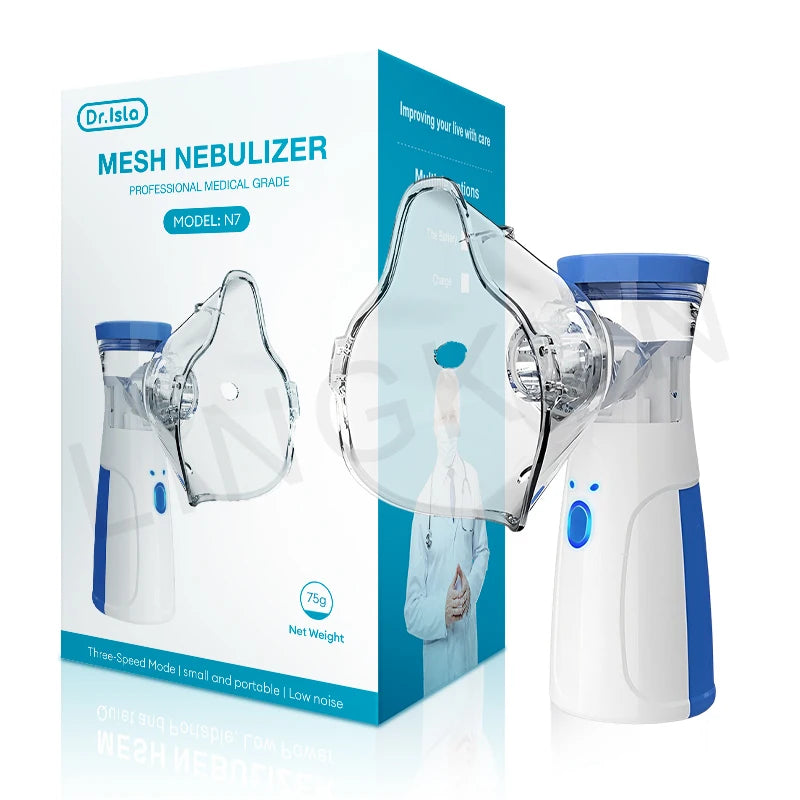 Nebulizador Inalador Ultrassônico Portátil Recarregável Usb
