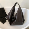 Bolsa de Couro Modelo Hobo Café