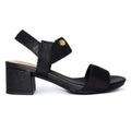 Sandália Flex Elástico Salto Bloco Y8204