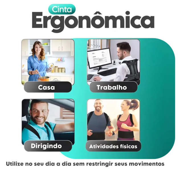 Corretor Postura Feminino Masculino Colete Alinhador Coluna