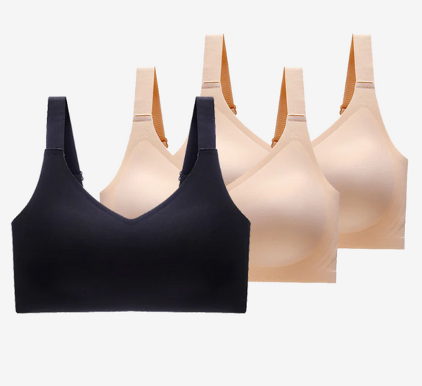 Kit 3 Sutiãs Zero Gravity Sculpt Classic - Sustentação e Conforto para o Dia Todo Sem Costura